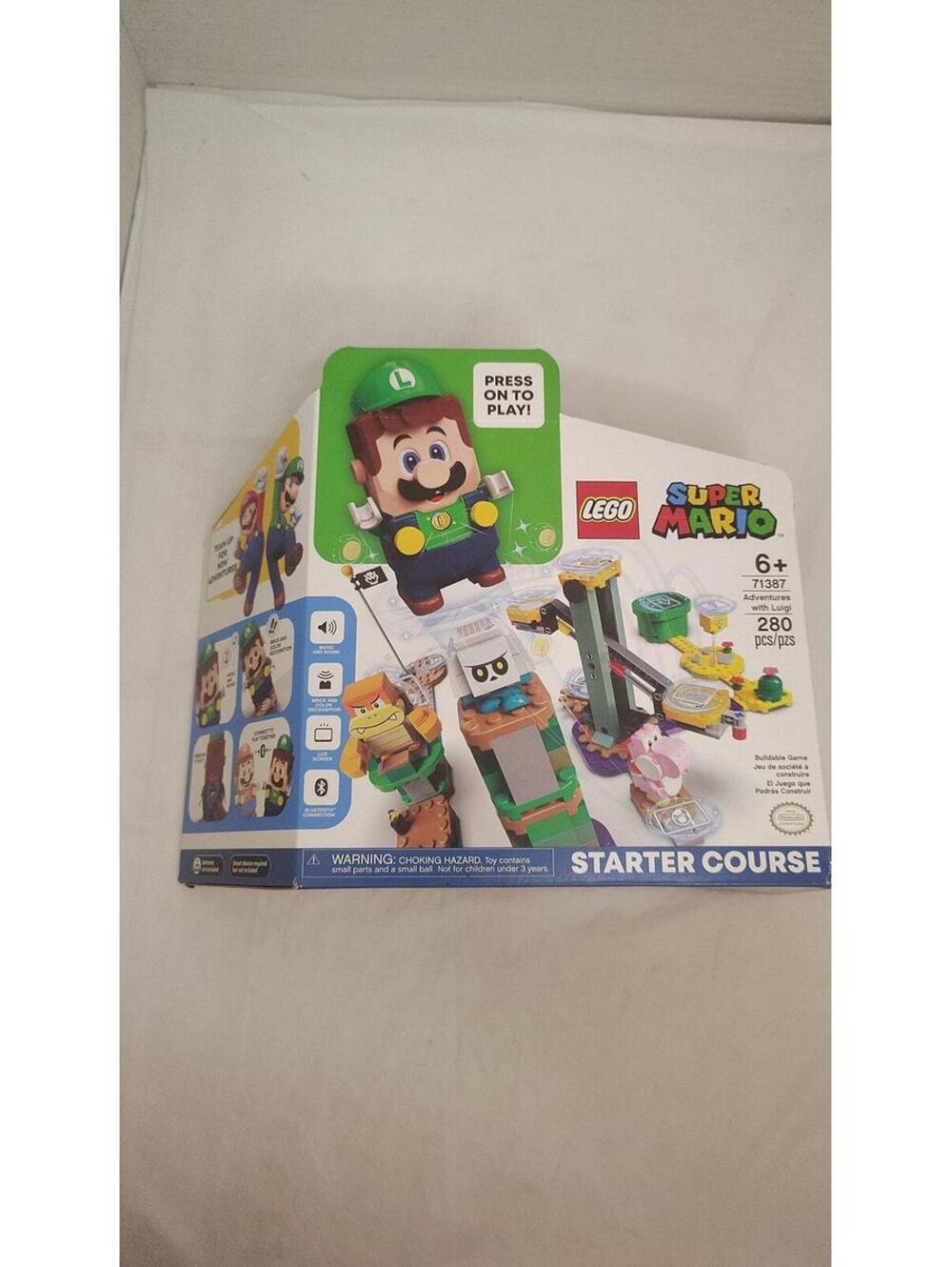 LEGO Super Mario Adventures with Luigi Starter Course 71387 NEW Sealed 280 PCS